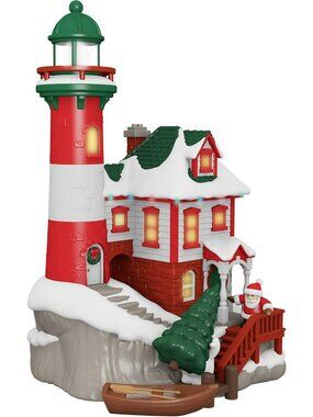 Luminous Musical Lighthouse Ornament 2019 | Light-Up Tabletop Decoration